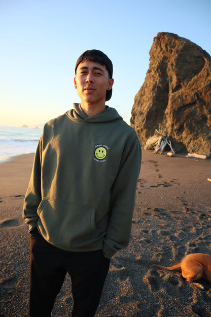 "SMILE MORE, WORRY LESS" - HOODIE