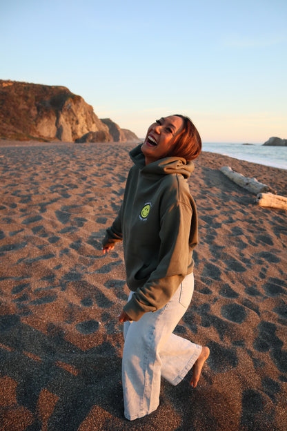 "SMILE MORE, WORRY LESS" - HOODIE